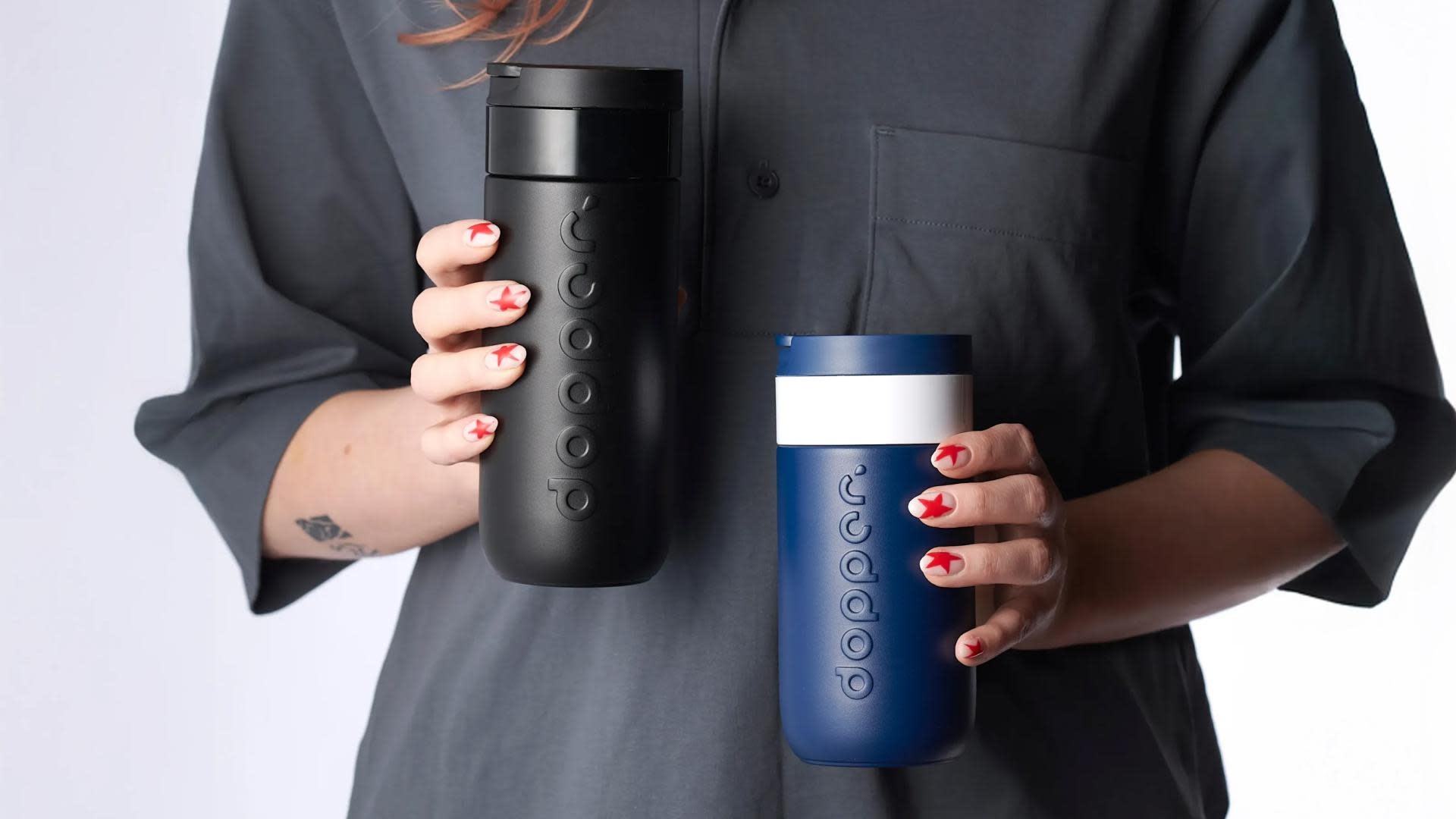 Dopper Dopper Travel Mug 300ml Breaker Blue