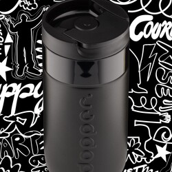 Dopper Travel Mug 300ml Blazing Black