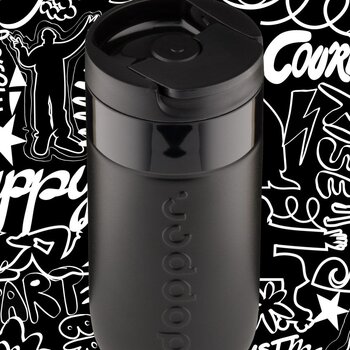Dopper Travel Mug 300ml Blazing Black