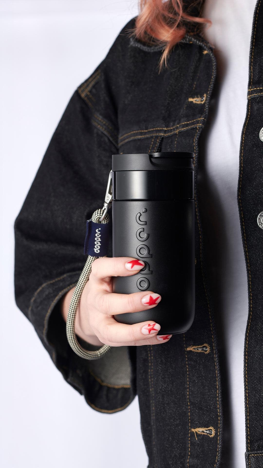 Dopper Dopper Travel Mug 300ml Blazing Black
