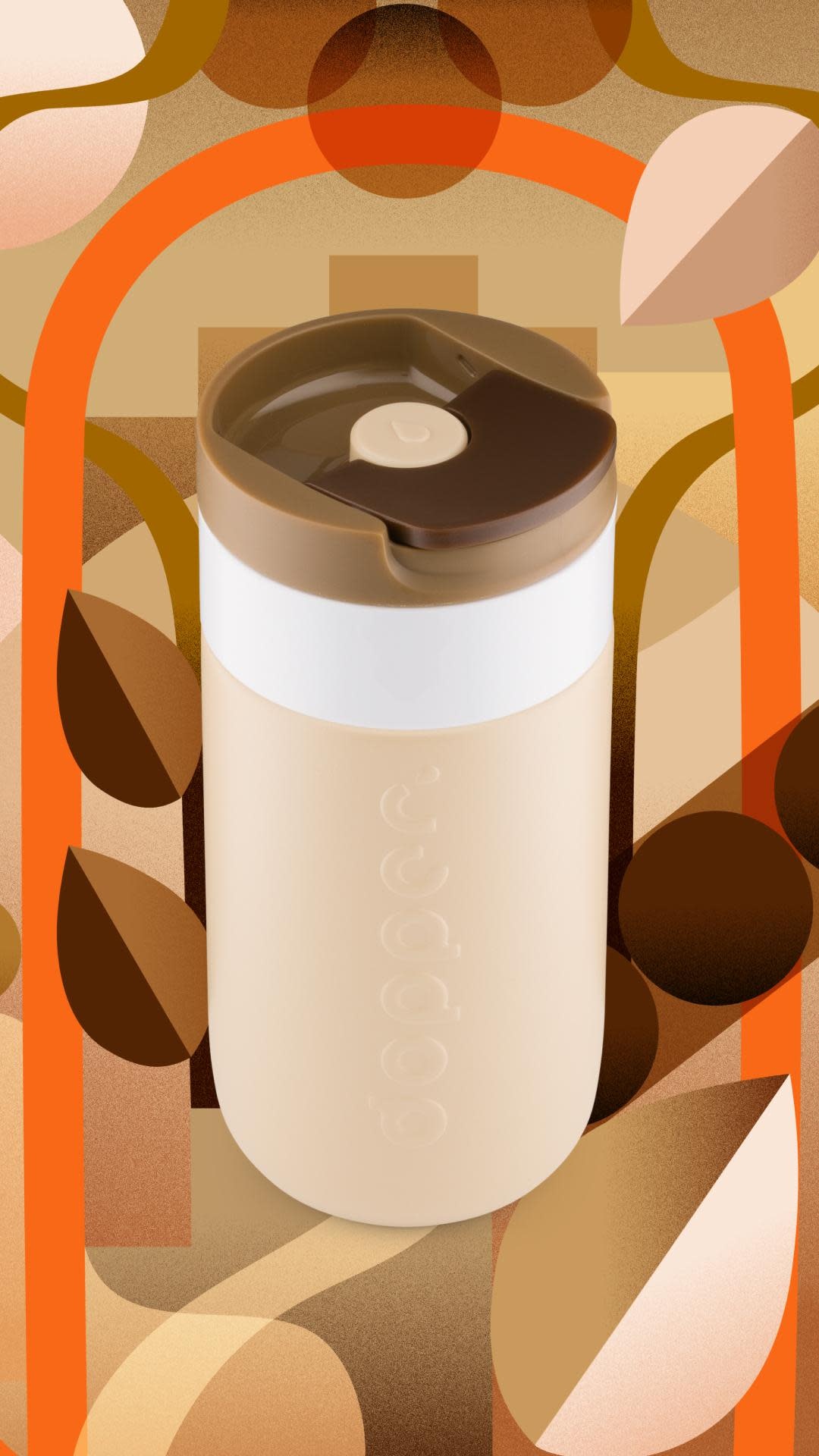 Dopper Dopper Travel Mug 300ml Earthy Brown