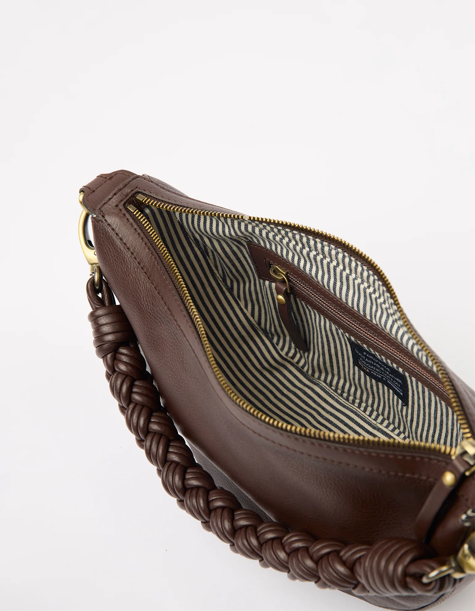 O My Bag O My Bag Leo Midi Tas (Twisted Handle) Soft Grain Leather