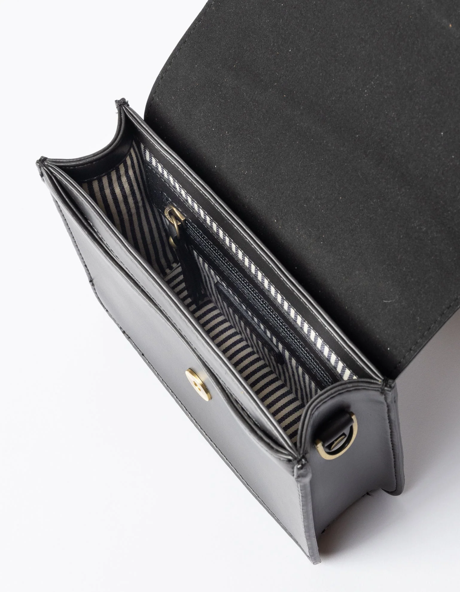 O My Bag O My Bag Audrey Mini Tas Vegan Uppeal Black