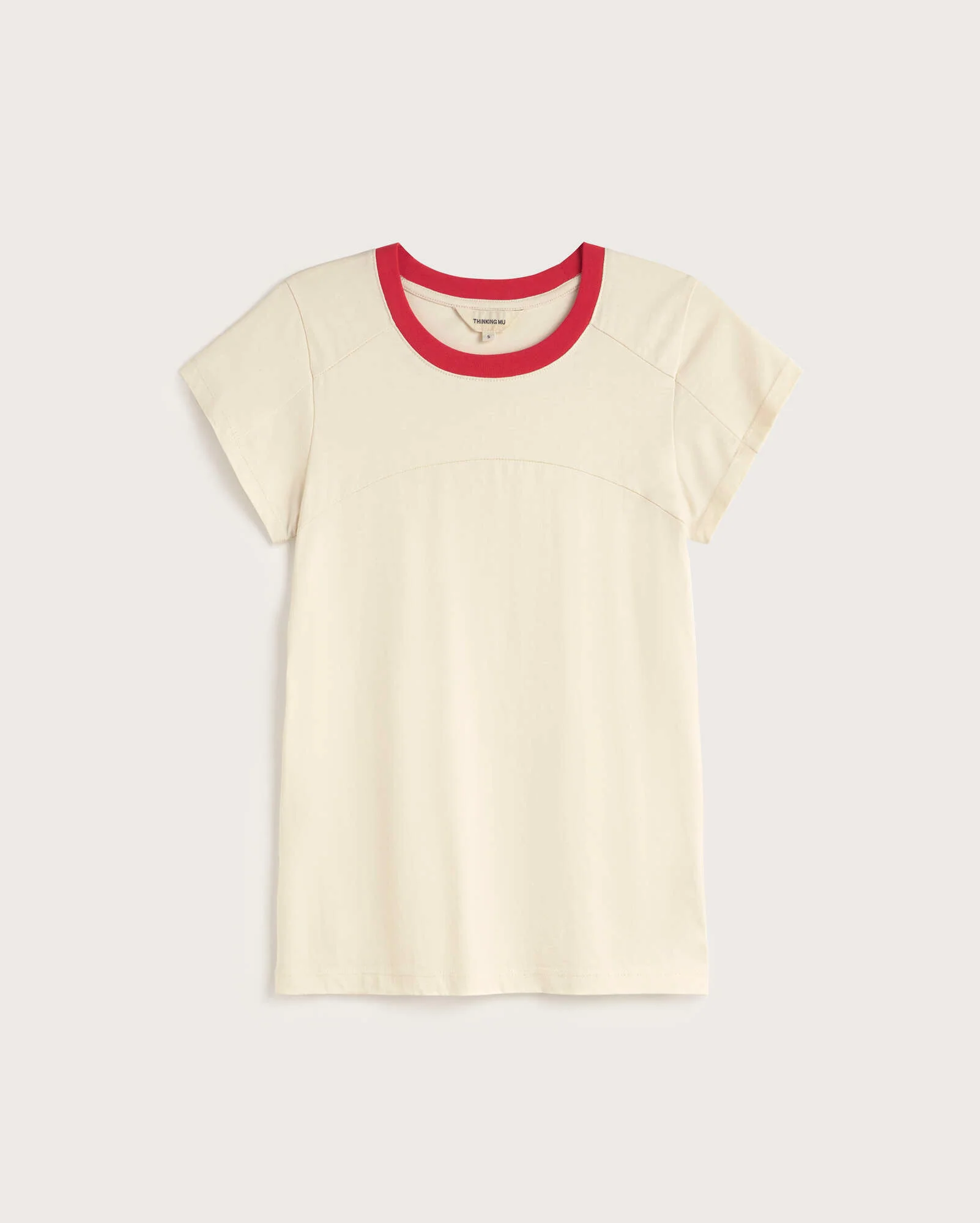 Thinking Mu Thinking Mu Pannacotta Selma Tee Red + White