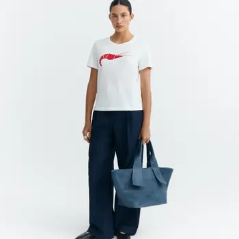 Thinking Mu Origami Ida Tee White