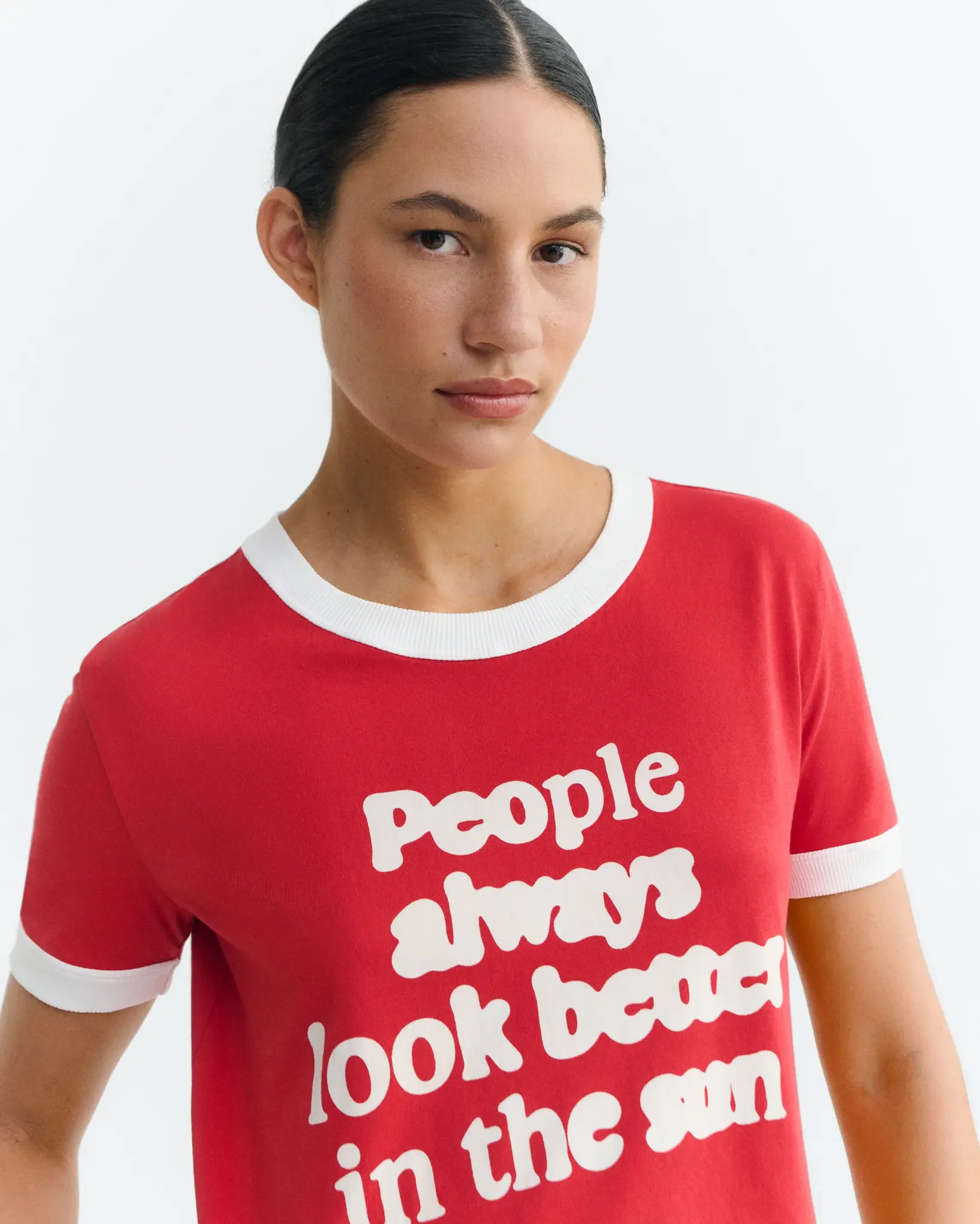 Thinking Mu Thinking My People Red Zowie R Tee Red