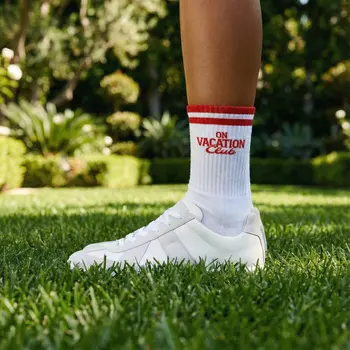 On Vacation Aperitif Socks White 39-42
