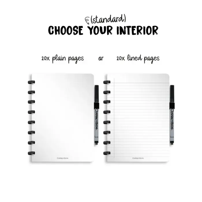 Correctbook CorrectBook Notitieboek Botanical Beauty A5