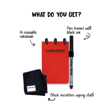 Correctbook A7 Pocket Notebook