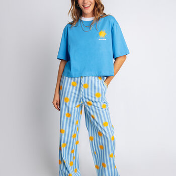 Ellastiek Cropped T-shirt Bente