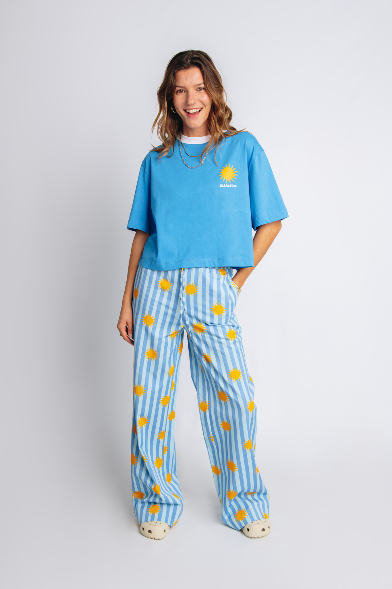 Ellastiek Ellastiek Cropped T-shirt Bente