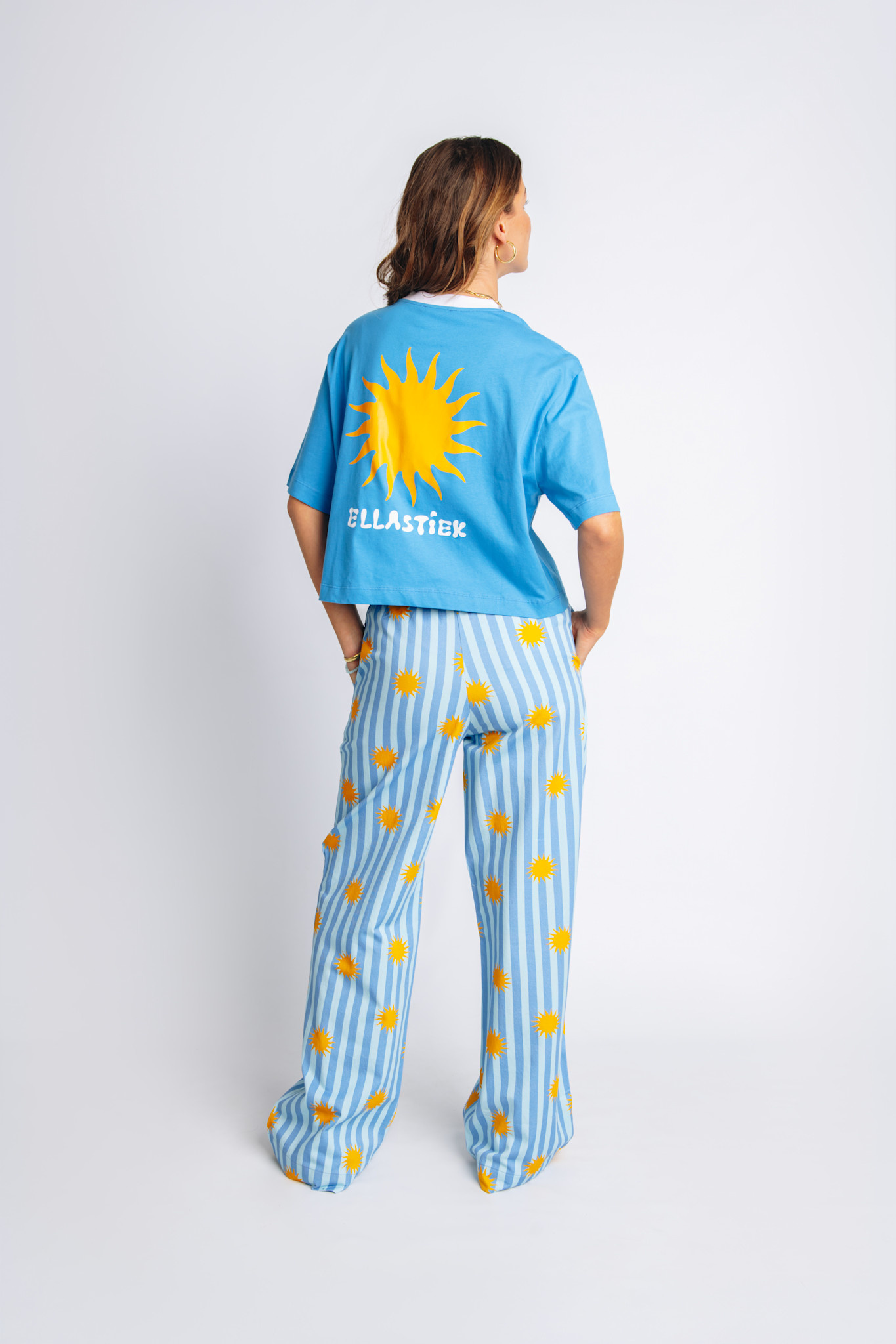 Ellastiek Ellastiek Cropped T-shirt Bente
