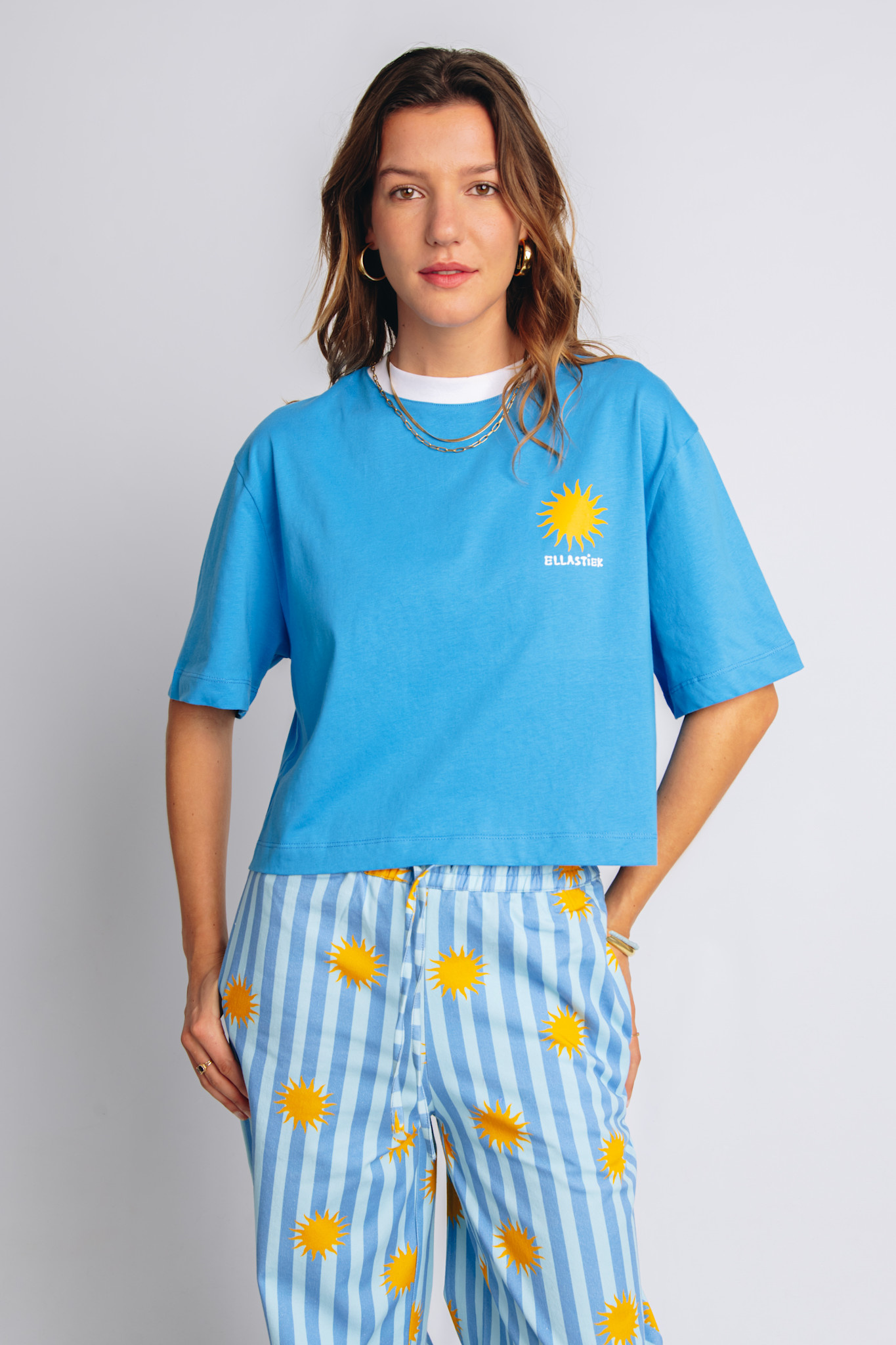 Ellastiek Ellastiek Cropped T-shirt Bente