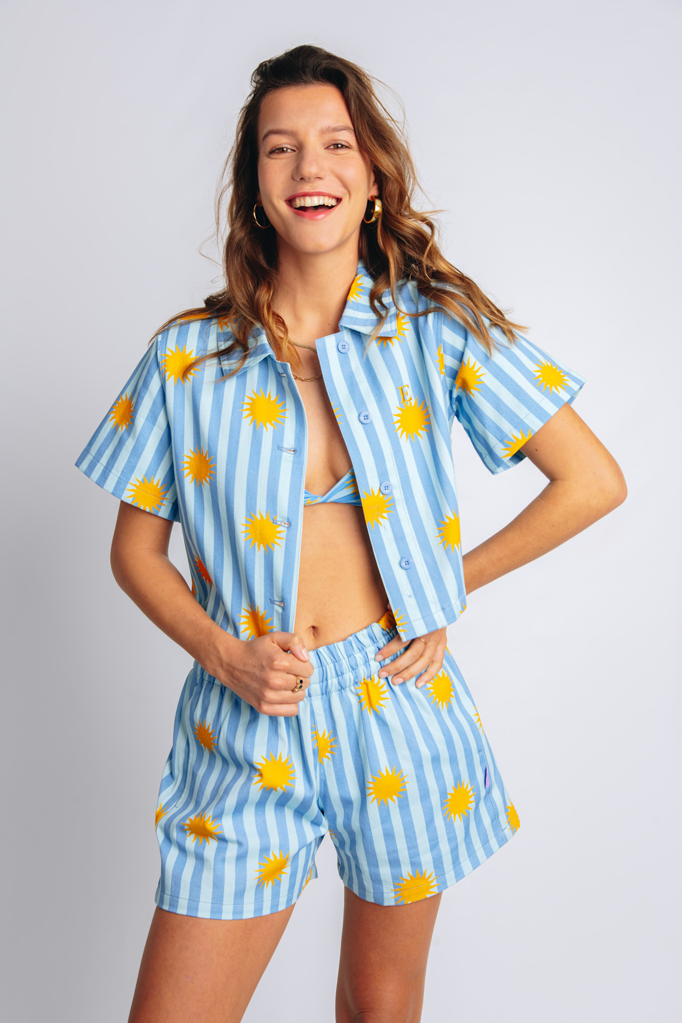 Ellastiek Ellastiek Cropped Blouse Daan