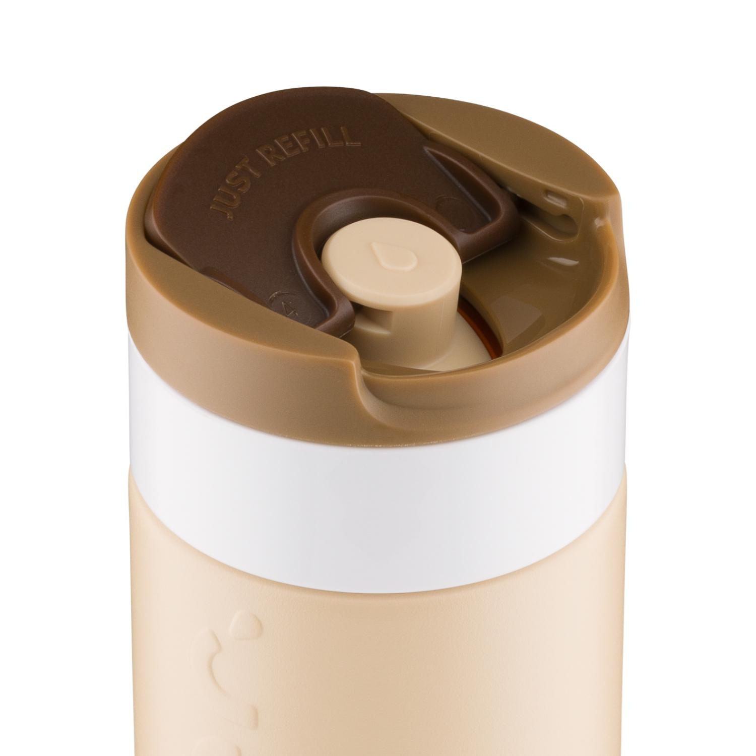 Dopper Dopper Travel Mug 400ml Earthy Brown