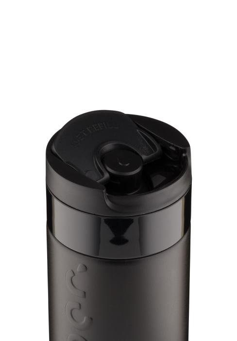 Dopper Dopper Travel Mug 300ml Blazing Black