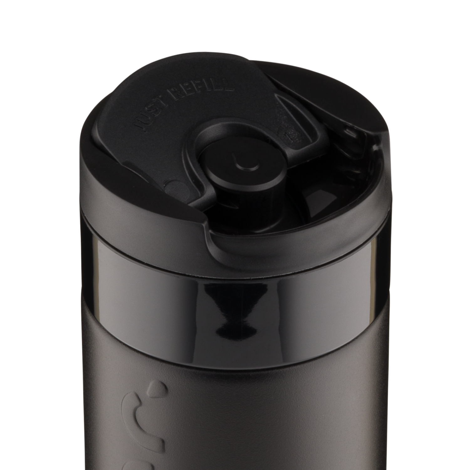 Dopper Dopper Travel Mug 400ml Blazing Black