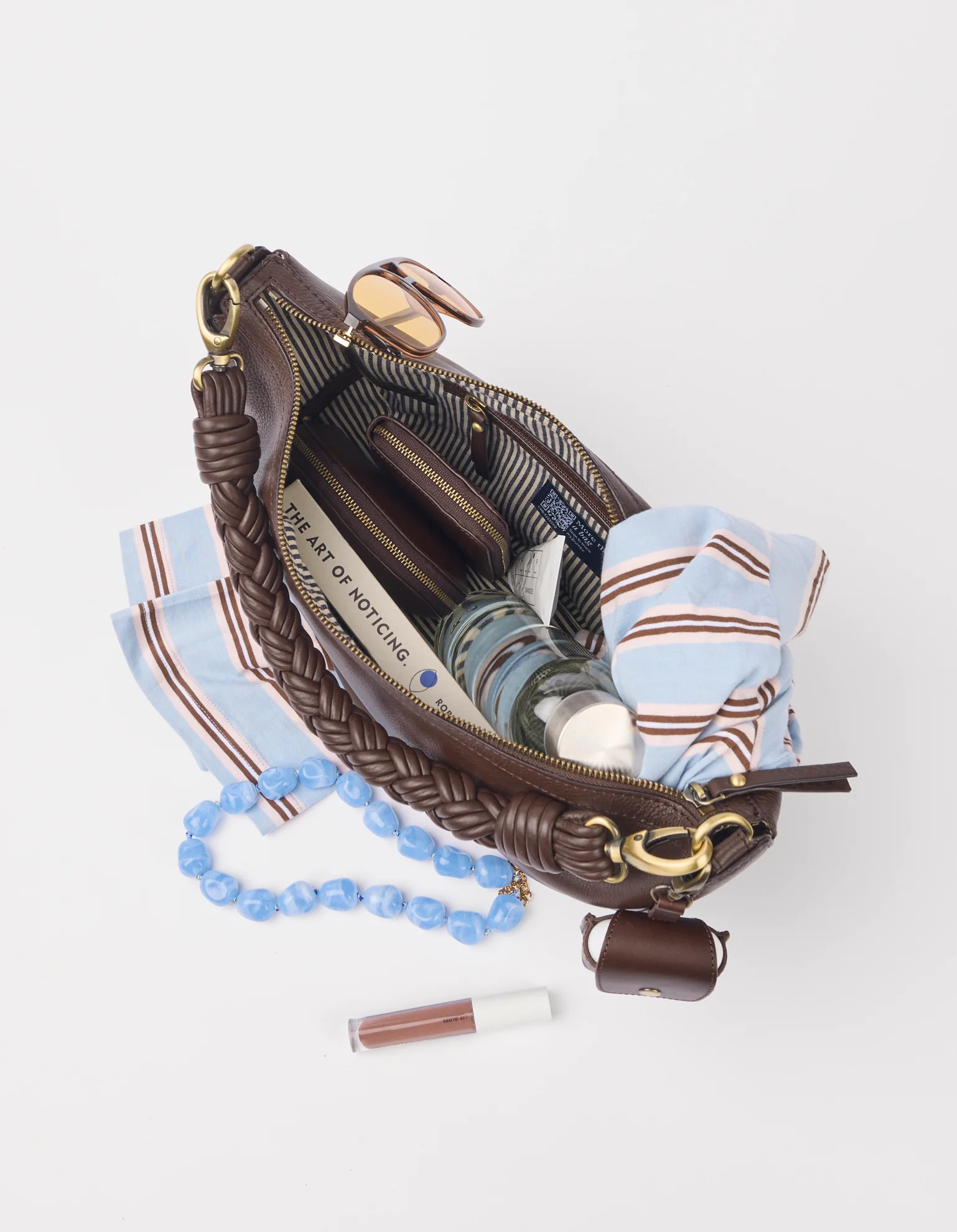 O My Bag O My Bag Leo Maxi Tas incl. Twisted Handle Soft Grain Leather