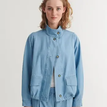 Basic Apparel Cody Jacket - Light Wash