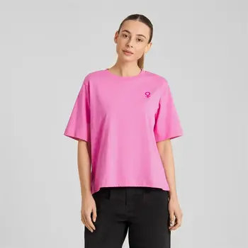 Dedicated T-shirt Vadstena Femme Leaf Moonlight Pink