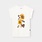 Dedicated Dedicated T-shirt Visby Printed Sunflowers Off-White
