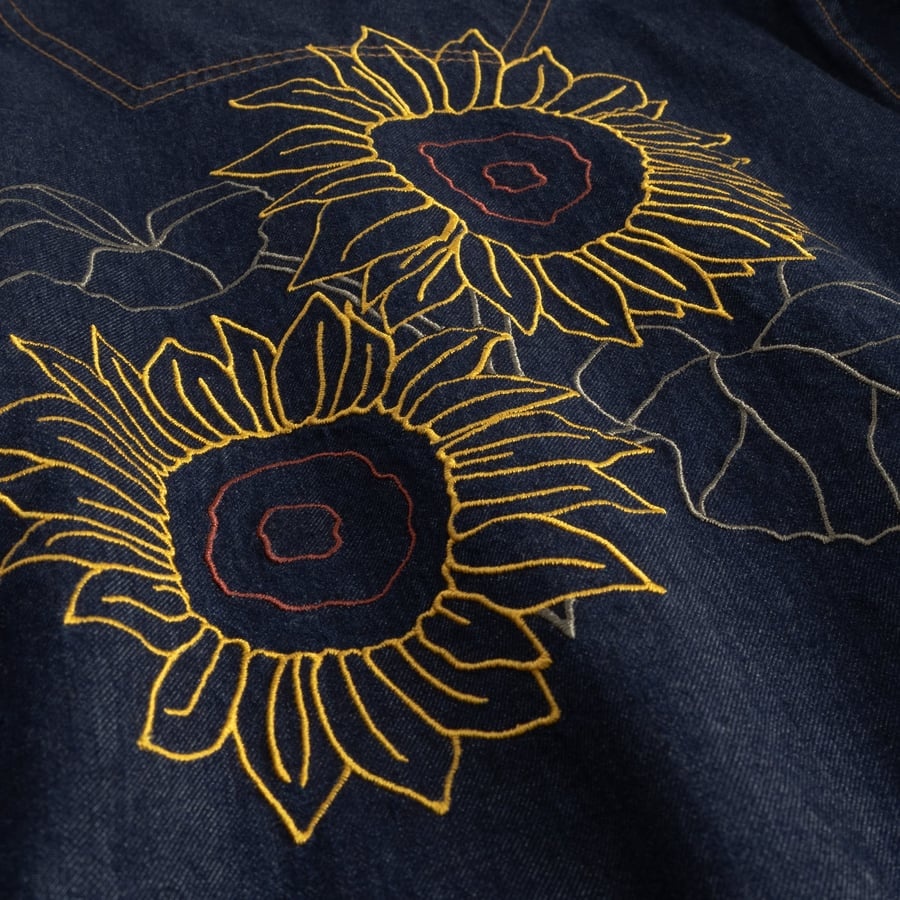 Dedicated Dedicated Jacket Sunna Denim Dark Blue