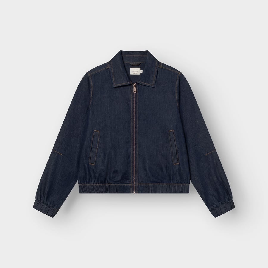 Dedicated Dedicated Jacket Sunna Denim Dark Blue