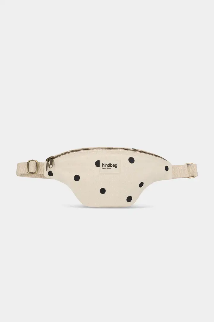 Hindbag Hindbag Olivia Ecru Polka Dot Fanny pack