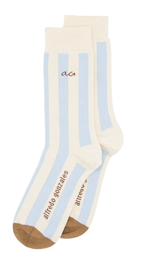 Alfredo Gonzales Alfredo Gonzales Socks Baby Stripes Off-White