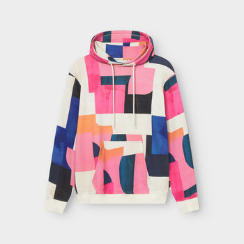 Dedicated Hoodie Falun Abstract Block Multi Color