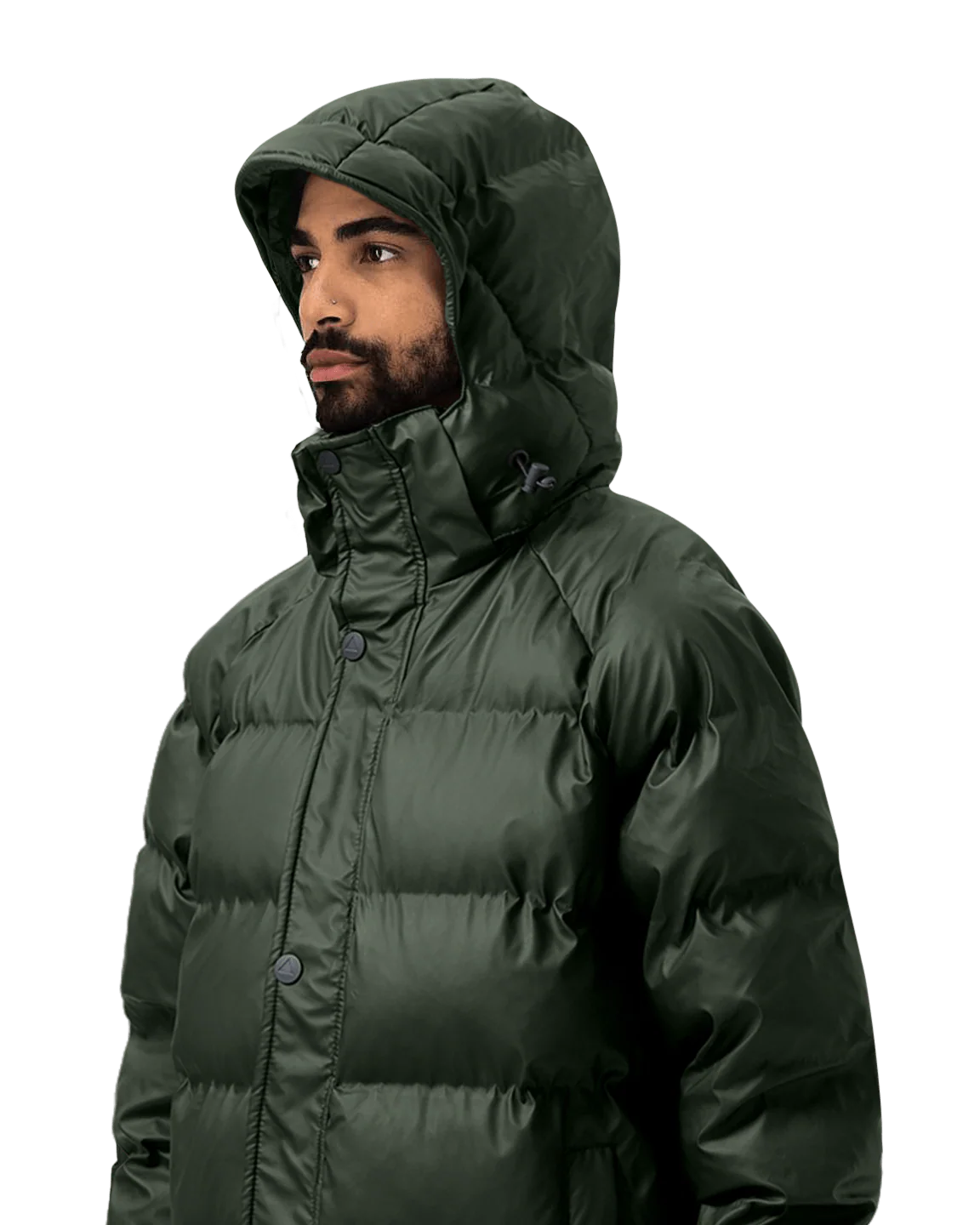 Maium Maium Winterjas Puffer Dark Oak