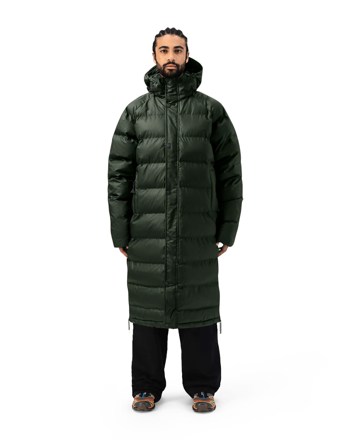 Maium Maium Winterjas Puffer Dark Oak