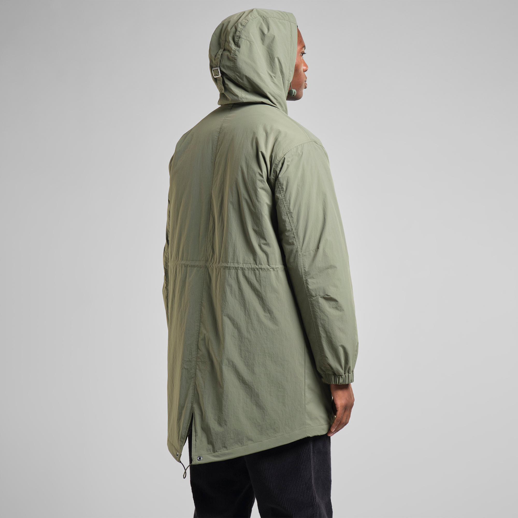 Dedicated Dedicated Parka Jacket Luvos Leaf Green