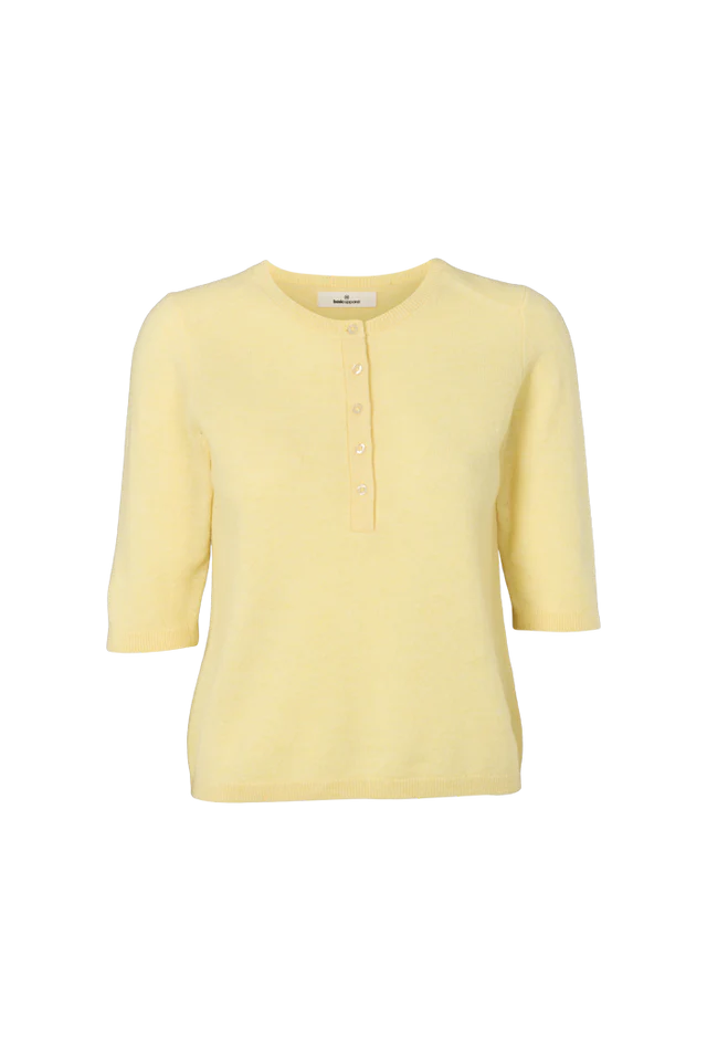 Basic Apparel Basic Apparel Selem Granddad Tee - Sunlight