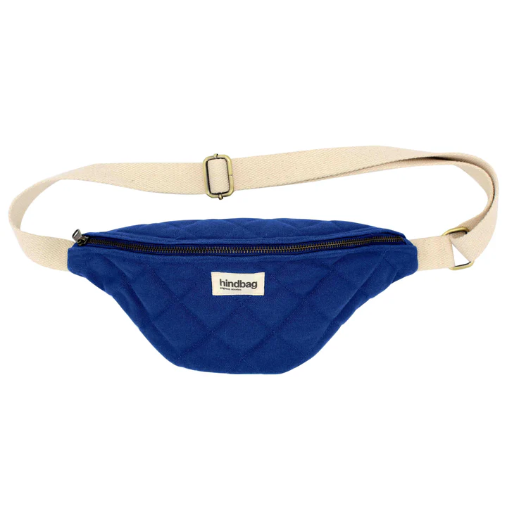 Hindbag Hindbag Olivia Quilted Electric Blue Fanny Pack