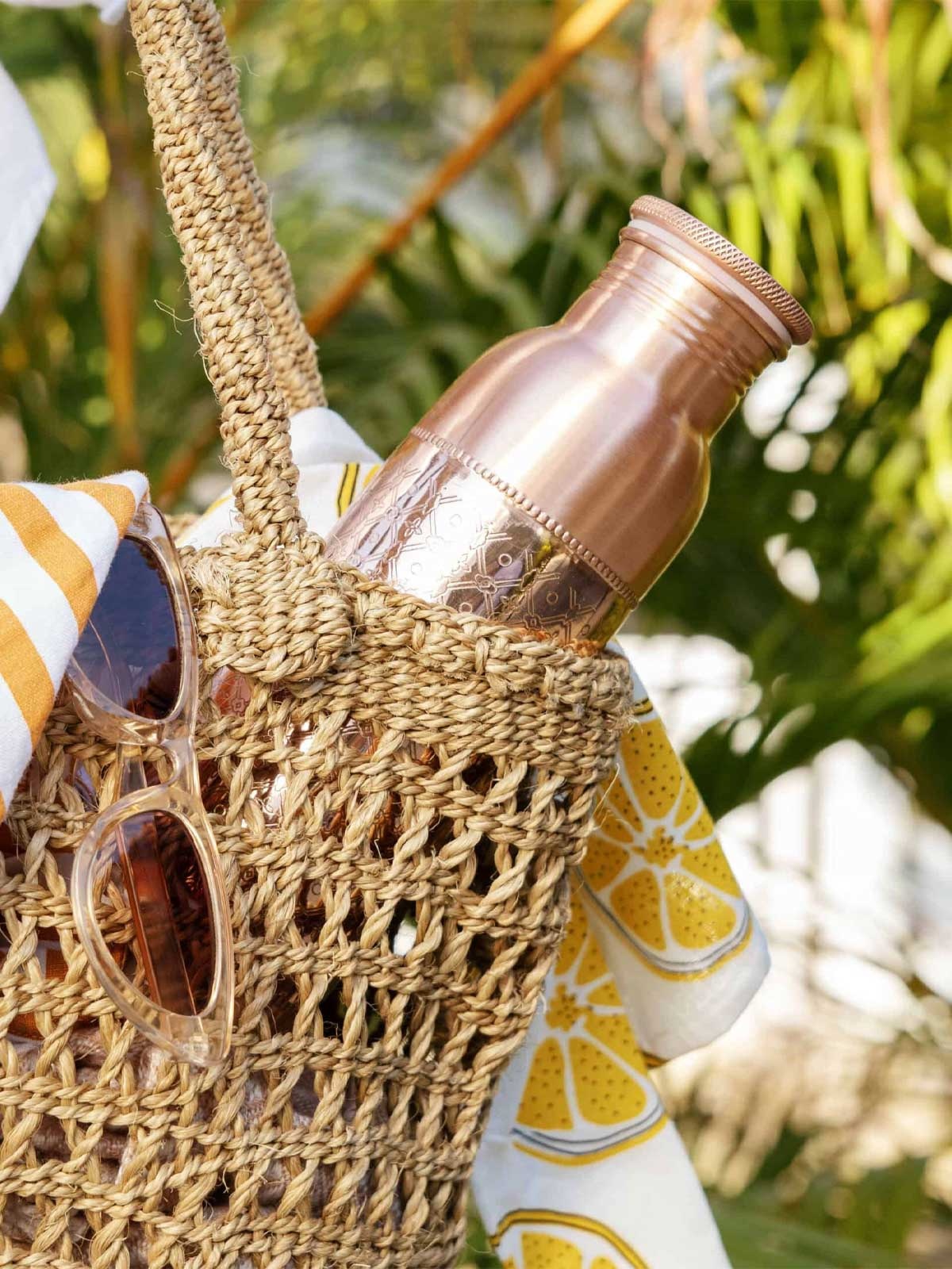 Forrest & Love Forrest & Love Mosaic Koperen Waterfles 600 ML