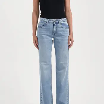 MUD Jeans Jeans Carry Mid Straight Light Stone Vintage