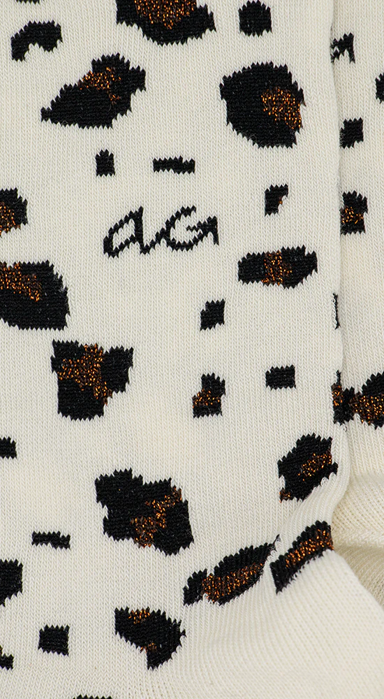 Alfredo Gonzales Alfredo Gonzales Sokken Panther Glitter Print