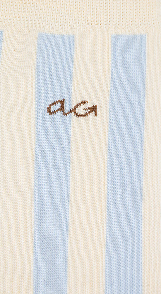 Alfredo Gonzales Alfredo Gonzales Socks Baby Stripes Off-White