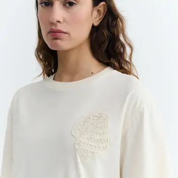 Thinking Mu T-shirt Shell Pannacota Lucia