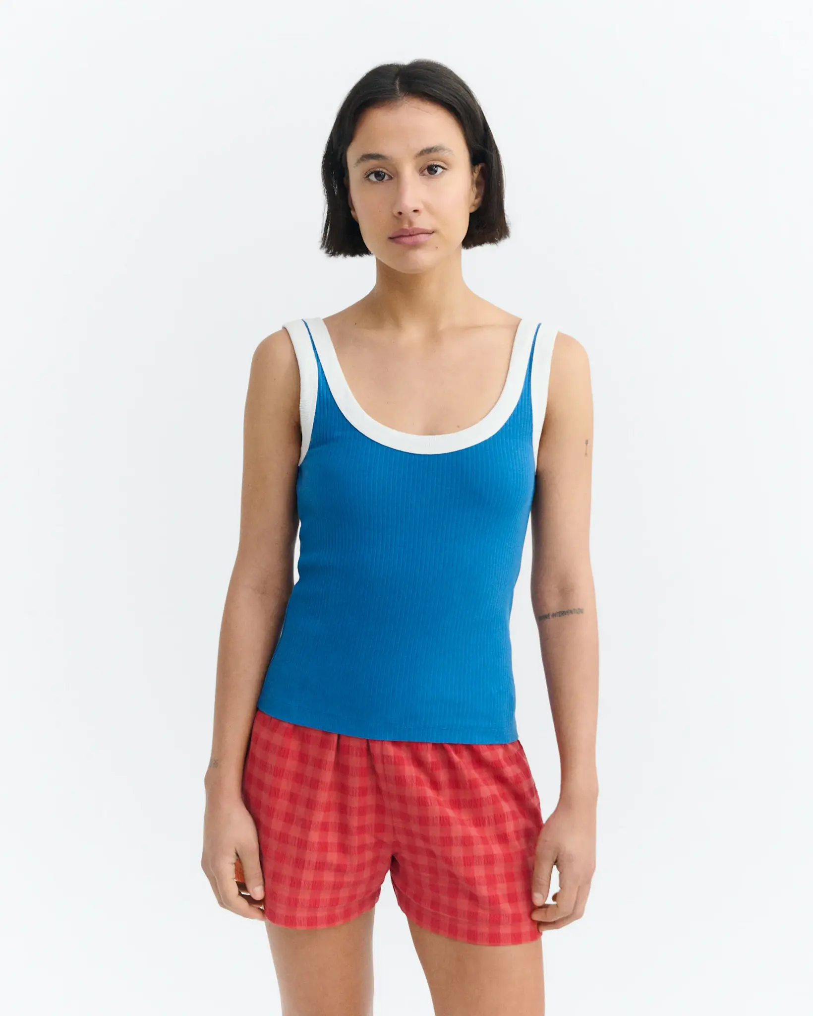 Thinking Mu Thinking Mu Contrast Julia Top