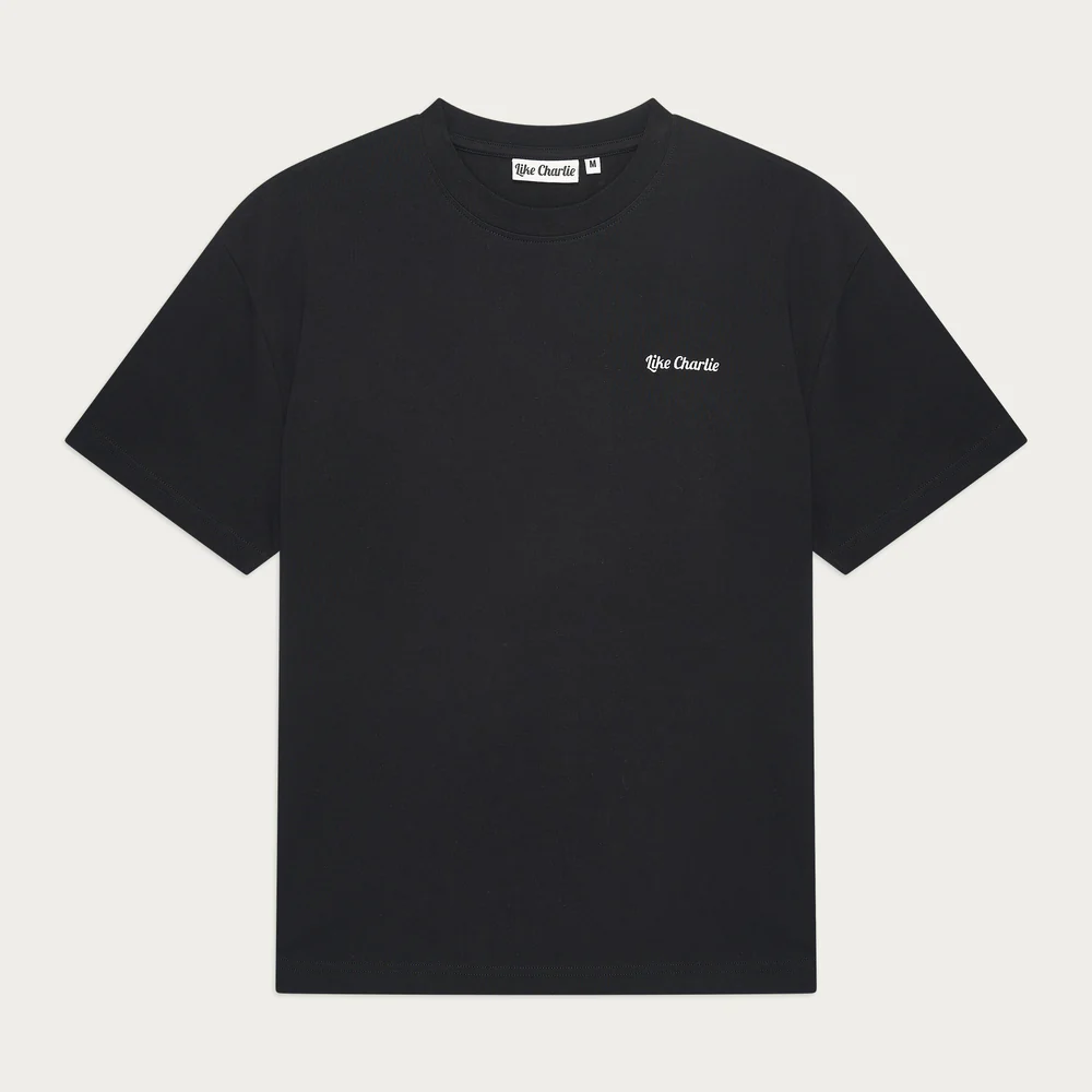 Like Charlie Like Charlie Logo T-Shirt Black