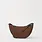 O My Bag O My Bag Leo Crossbody Bag Strap Chocolate Suede With Classic Leather