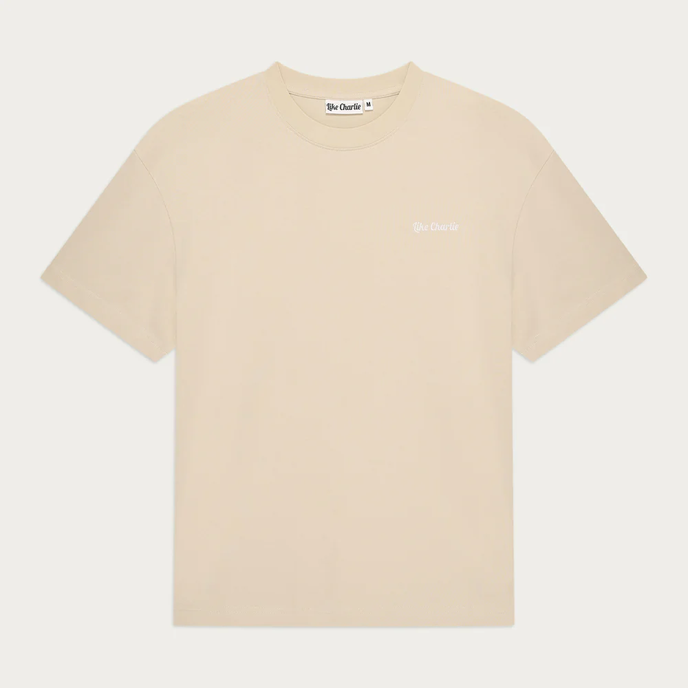 Like Charlie Like Charlie Logo T-Shirt Ancient