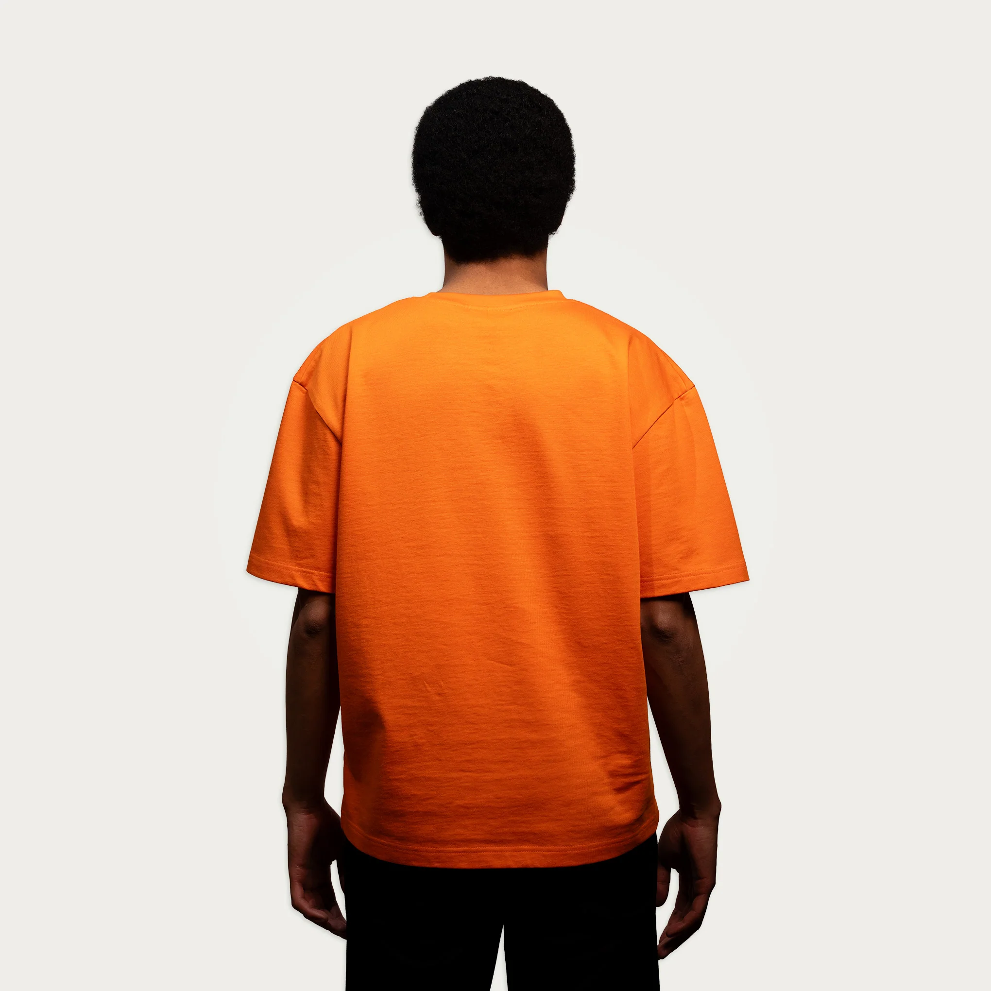 Like Charlie Like Charlie Logo T-Shirt Oranje