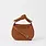 O My Bag O My Bag Coco Croissant Tas Copper Suede With Classic Leather