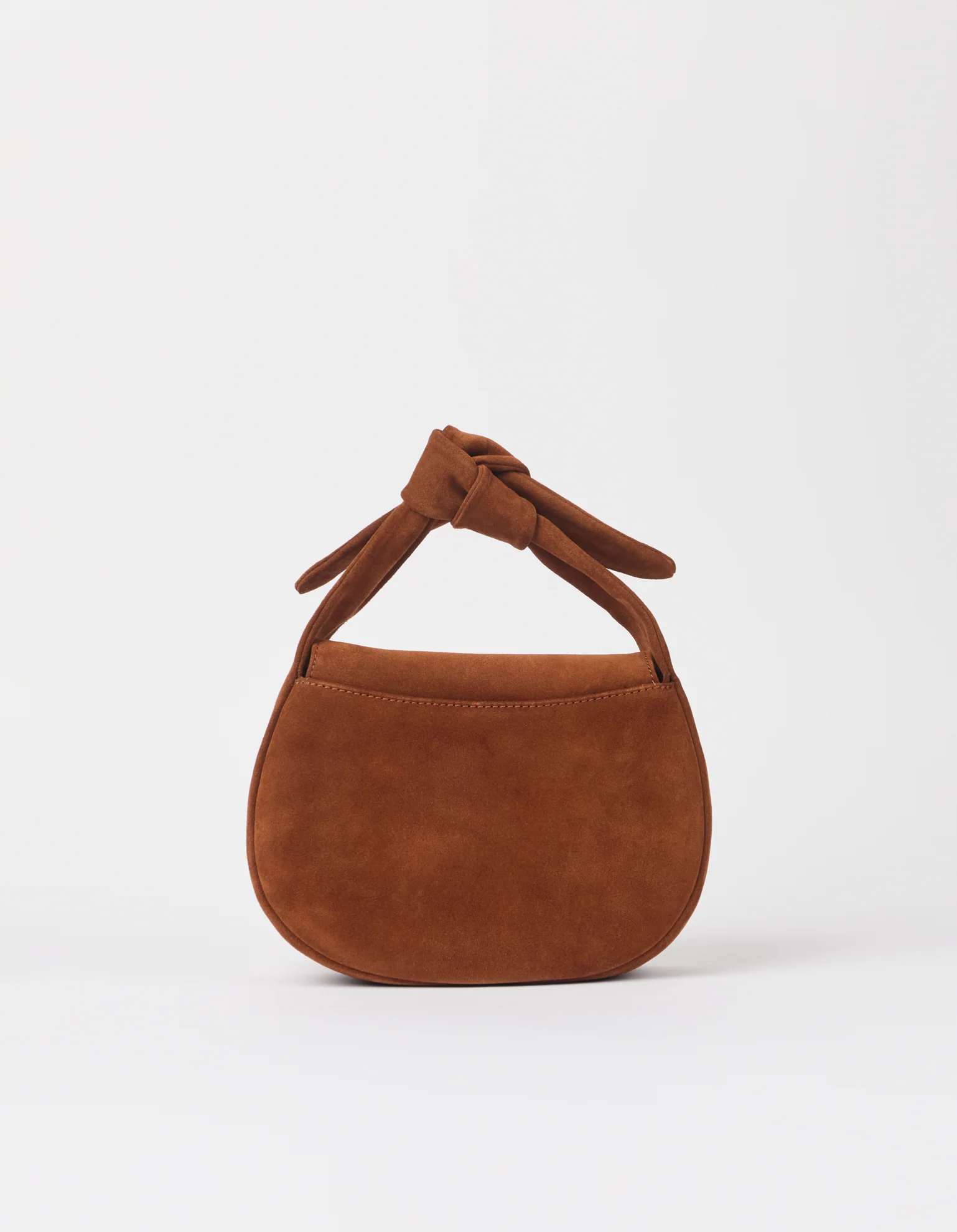 O My Bag O My Bag Coco Croissant Tas Copper Suede With Classic Leather