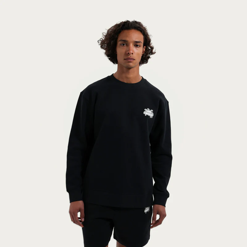 Like Charlie Like Charlie Branded Sweater Zwart