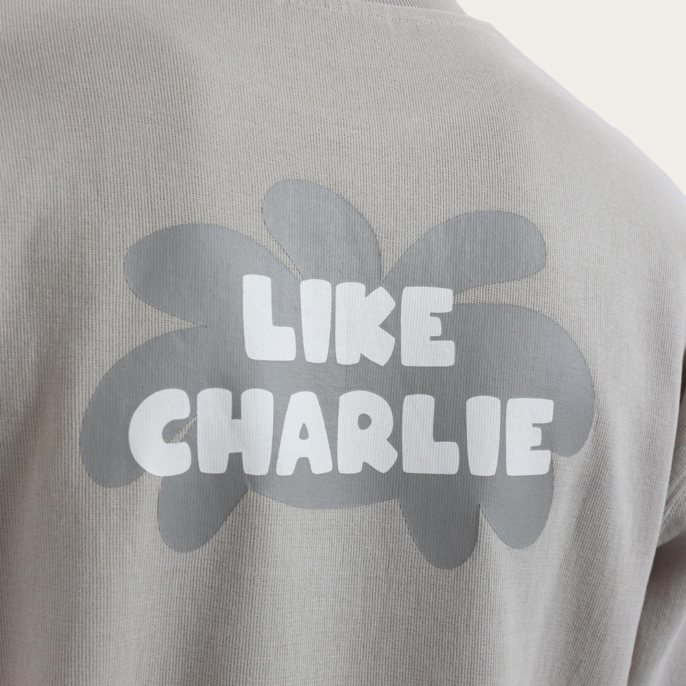 Like Charlie Like Charlie Branded Sweater Khaki