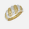 T.I.T.S. TITS Goud & Zilver Twist Ring